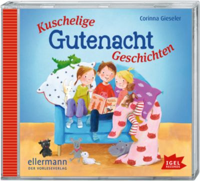 Kuschelige Gutenachtgeschichten, 1 Audio-CD Hrbuch