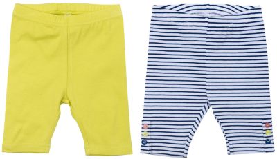 Леггинсы, 2 пары для девочки PlayToday