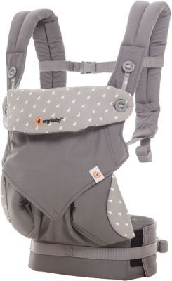 Babytrage 360, Dewy Grey grau