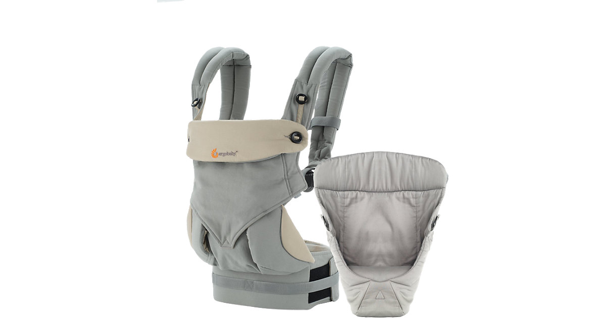ERGO · Von-Geburt-an-Paket Babytrage 360°, Grey/Taupe ERGO · Von-Geburt-an-Paket Babytrage 360°, Grey/Taupe