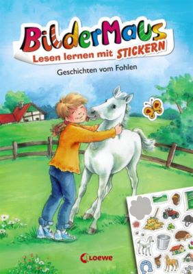 Buch - Bildermaus: Geschichten vom Fohlen, mit Stickern