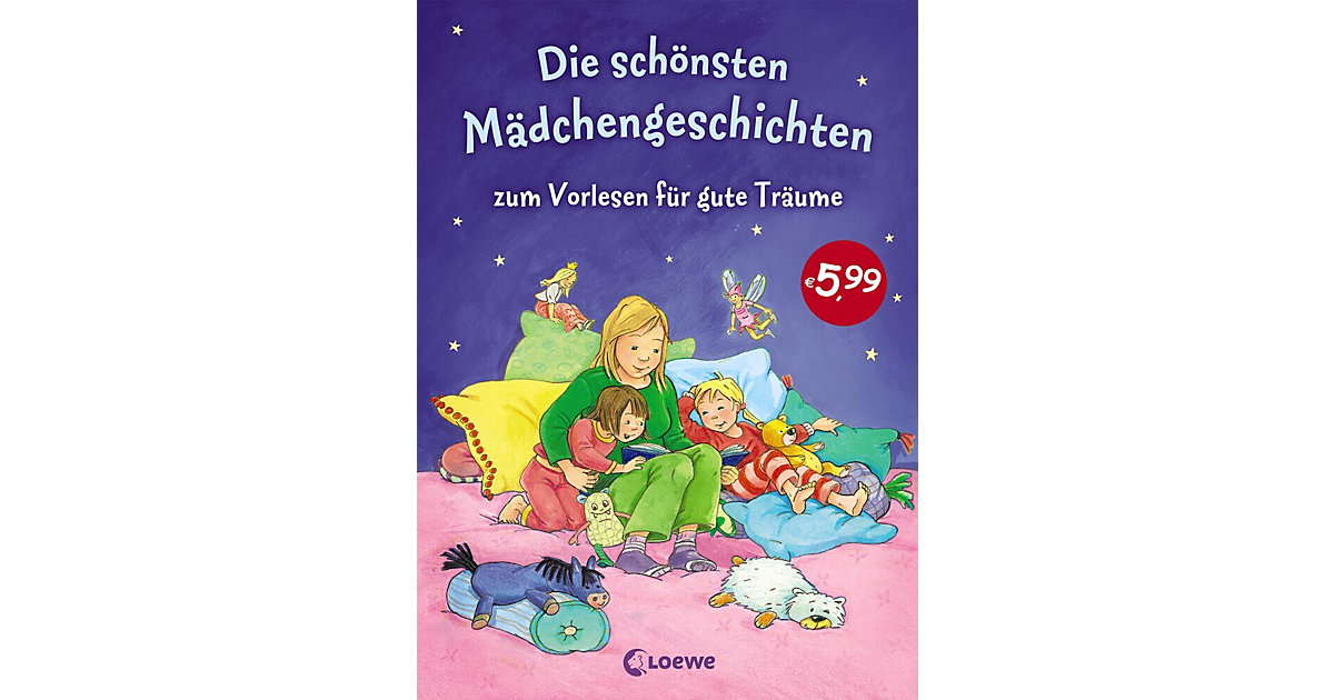 Buch - Die schönsten Mädchengeschichten zum Vorlesen gute Träume Kinder