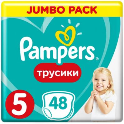 Трусики Pampers Pants 12-17 кг, 48 шт