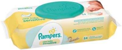 Салфетки детские влажные Pampers New Baby Sensitive, 54 шт., Pampers