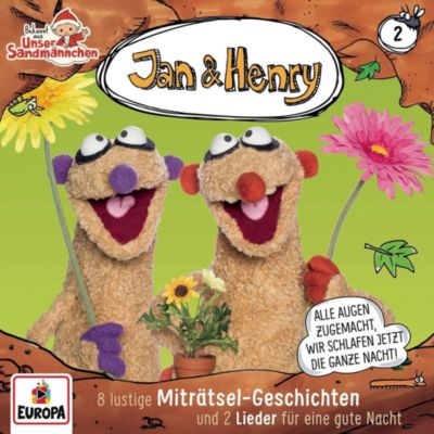 CD Jan & Henry 02 - 8 Rätsel und 2 Lieder Hörbuch