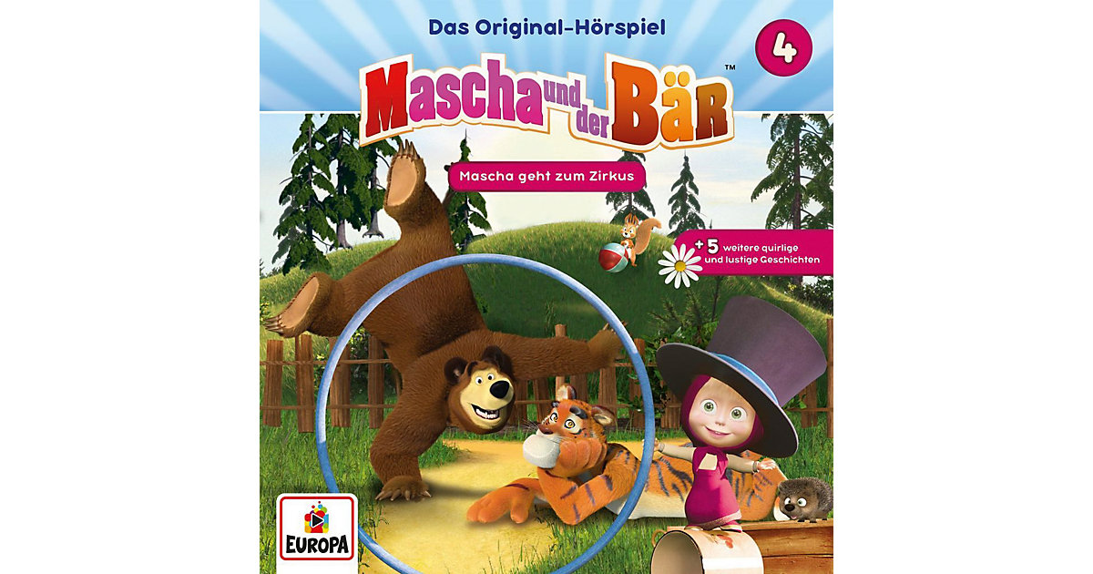 CD Mascha und der Bär 04 - Mascha geht zum Zirkus Hörbuch
