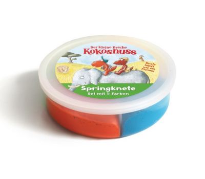 Buch - Der kleine Drache Kokosnuss: Springkneten-Set