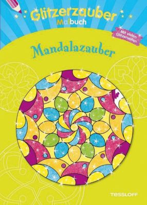 Buch - Glitzerzauber Malbuch: Mandalazauber