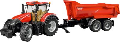 BRUDER 03199 Case IH Optum 300CVX mit Krampe Halfpipe
