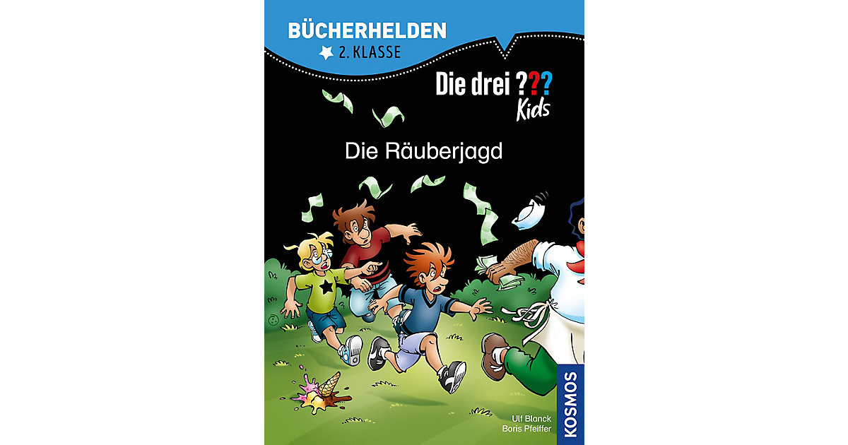 Image of Buch - Bücherhelden: Die drei ??? Kids - Die Räuberjagd, 2. Klasse