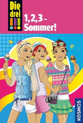 Buch - Die drei !!!: 1,2,3 Sommer!, Sammelband