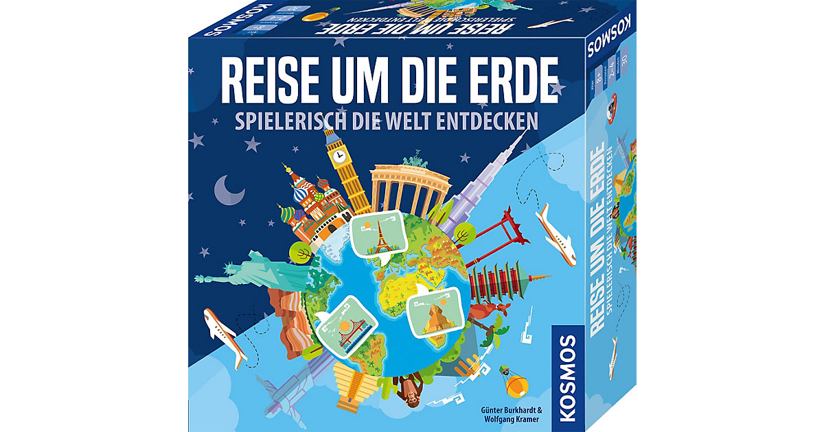 Image of Kosmos Familienspiel "Reise um die Erde"