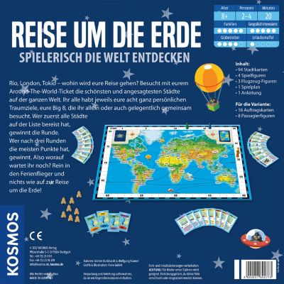Reise um die Erde 2
