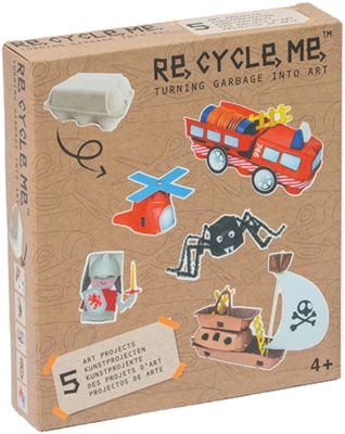 Re-Cycle-Me Bastelspaß mit Eierkartons - Kunst aus Abfall