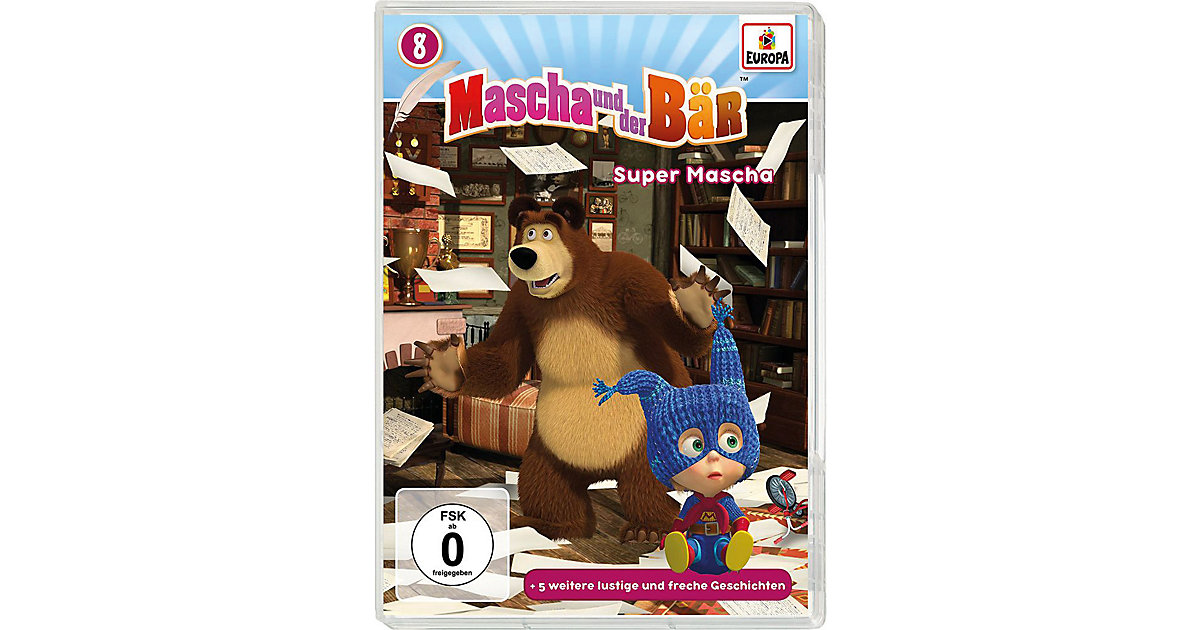 DVD Mascha und der Bär 08 - Super Mascha Hörbuch
