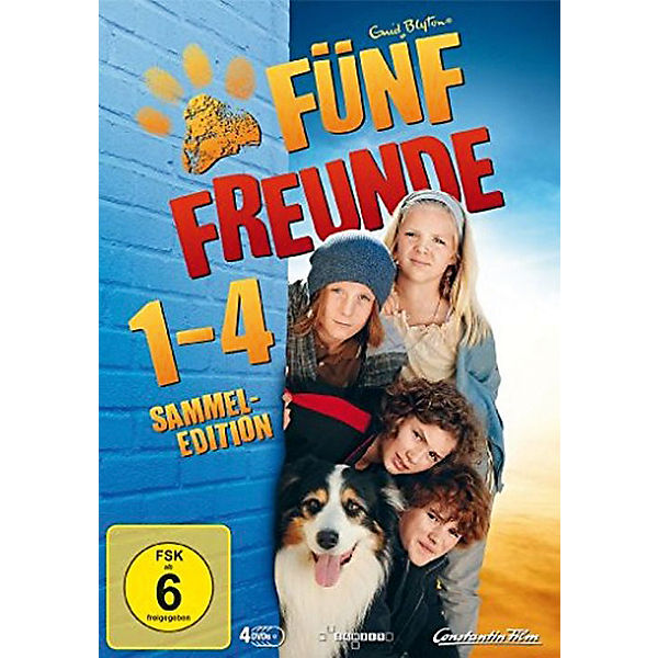 DVD Fünf Freunde 1-4