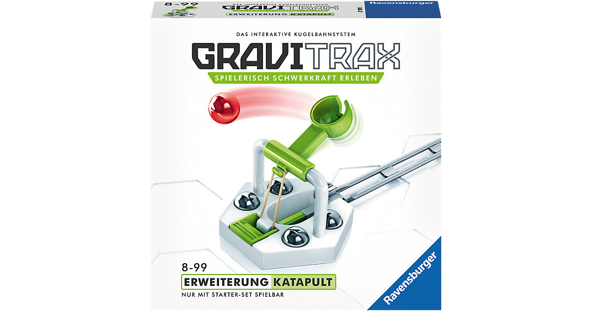 Spielzeug/Kugelbahn: Ravensburger GraviTrax Erweiterung Katapult