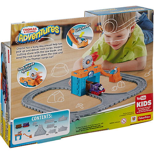 Игровой набор "Паровозик Чарли за работой", Томас и его друзья от Mattel