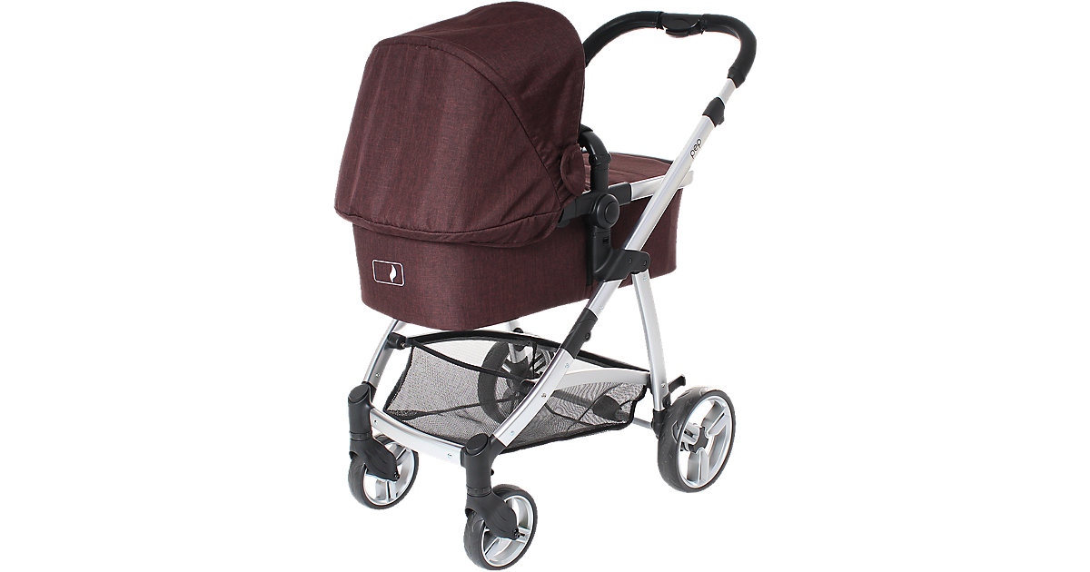 Osann · Kombi-Kinderwagen pep, Bordeaux Melange, 2017 Osann · Kombi-Kinderwagen pep, Bordeaux Melange, 2017