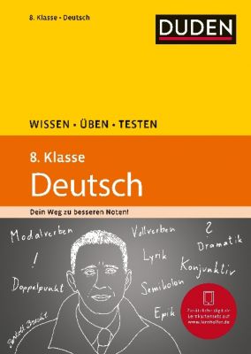 Buch - Duden Wissen - ben - Testen: Deutsch 8. Klasse