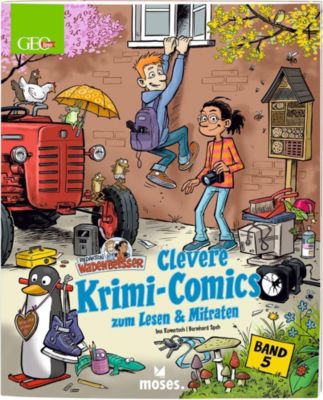 Buch - Redaktion Wadenbeißer: Clevere Krimi-Comics zum Lesen & Mitraten, Band 5