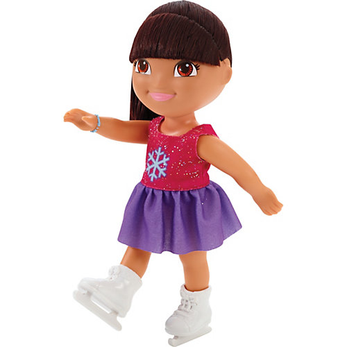 Кукла Даша-путешественница на катке, Fisher Price от Mattel