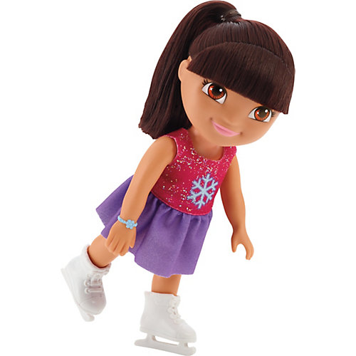 Кукла Даша-путешественница на катке, Fisher Price от Mattel