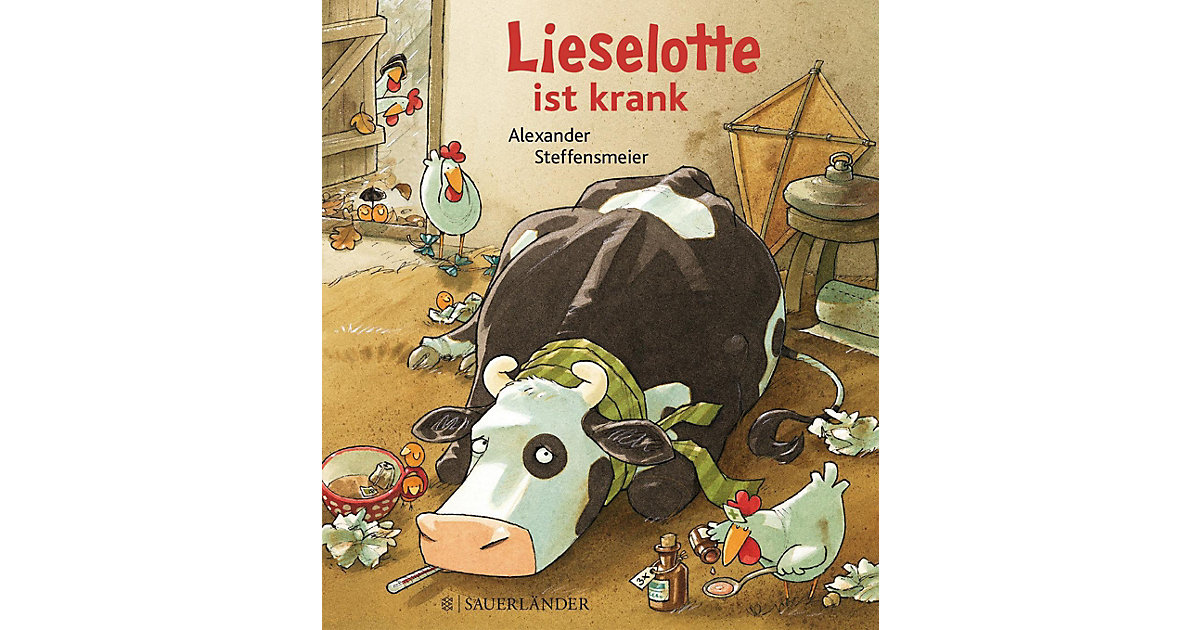 Buch - Lieselotte ist krank, Mini-Ausgabe
