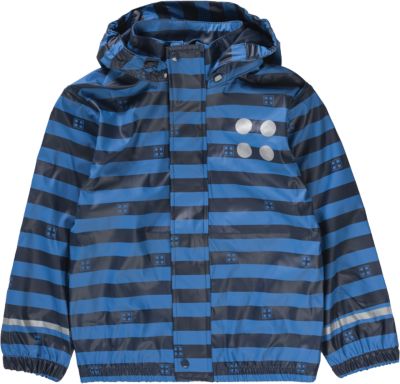 Regenjacke dunkelblau Gr. 146 Jungen Kinder