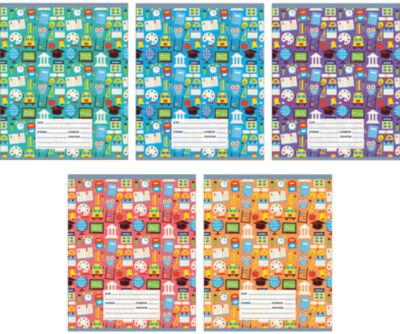 Комплект тетрадей "Школьная пора" (10 шт), 18 листов, Канц-Эксмо