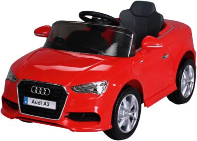 Kinder Elektroauto Audi A3 Lizenziert, rot