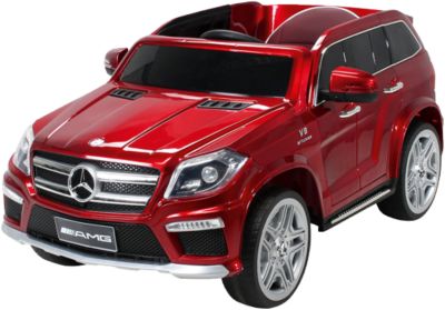 Kinder Elektroauto Mercedes GL63 AMG Lizenziert, rot