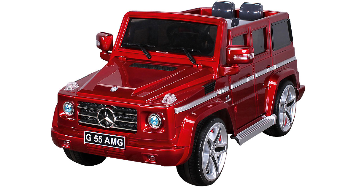 Kinder Elektroauto Mercedes G55 AMG Lizenziert, rot