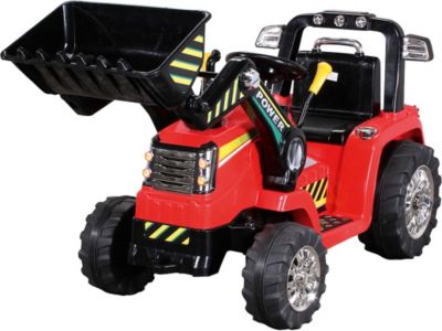 Kinder Elektrobagger ZP10005, rot