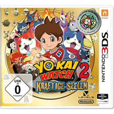 3DS YO-KAI WATCH® 2: Kräftige Seelen inkl. Medaille