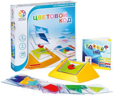 Логическая игра "Цветовой код", Bondibon
