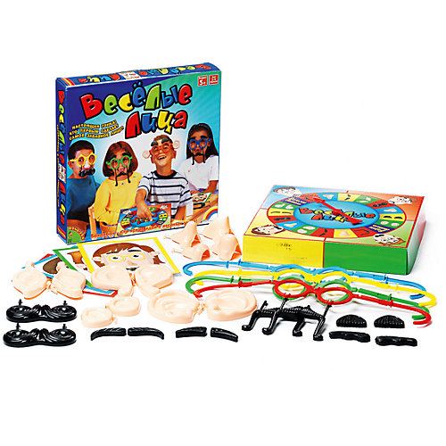 Настольная игра "Весёлые лица", Bondibon от Bondibon