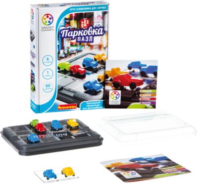 Логическая игра "Парковка. Пазл", Bondibon