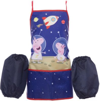 Фартук с нарукавниками "Космос", Peppa Pig