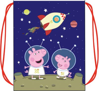 Мешок для обуви "Космос", Peppa Pig