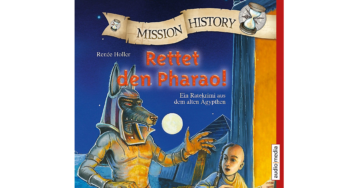 Mission History: Rettet den Pharao!, 2 Audio-CDs Mission History: Rettet den Pharao!, 2 Audio-CDs