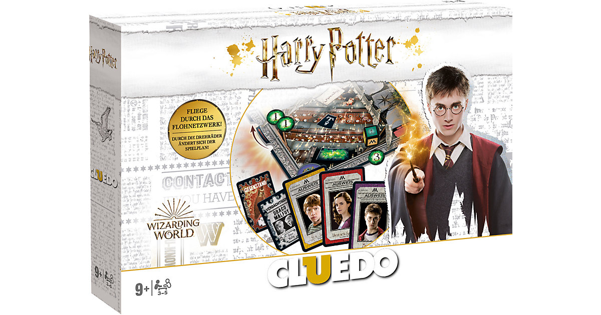 Image of Cluedo - Harry Potter (neues Design in Weiß)