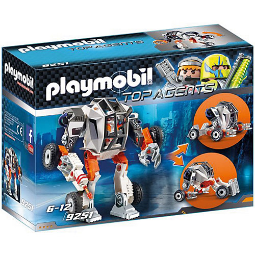 Конструктор Playmobil "Робот агента T.E.C." c функцией трансформера от PLAYMOBIL®