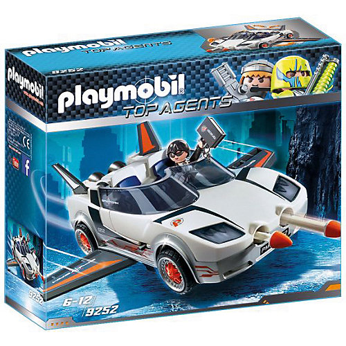 Конструктор Playmobil "Агент Р. c гонщиком" от PLAYMOBIL®