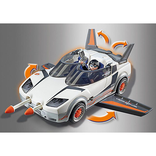 Конструктор Playmobil "Агент Р. c гонщиком" от PLAYMOBIL®