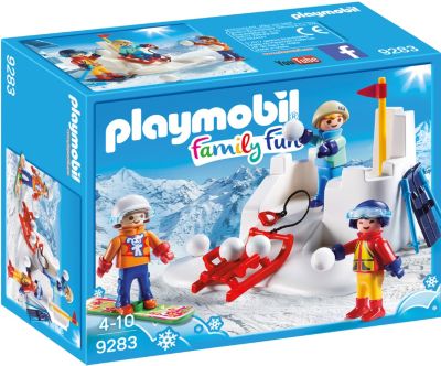 PLAYMOBIL 9283 Schneeballschlacht