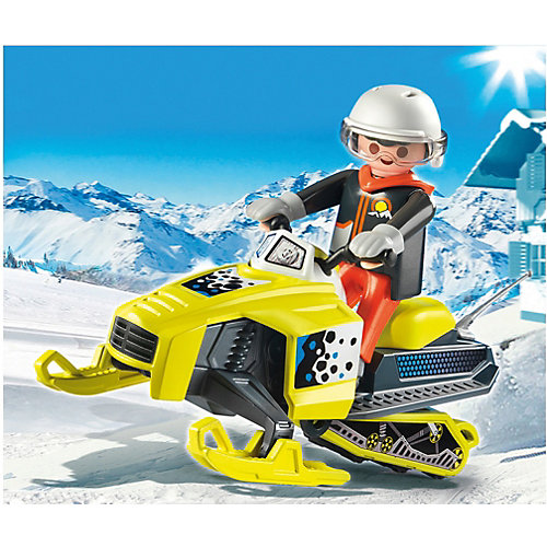 Конструктор Playmobil Сноумобиль, 5 деталей от PLAYMOBIL®