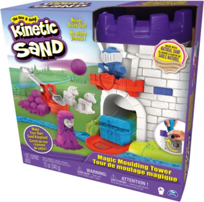 kinetic sand magic molding tower