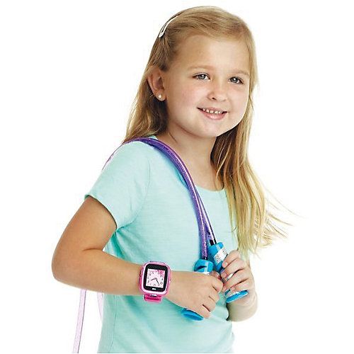 Цифровые часы для детей Kidizoom Smartwatch DX, розовые, Vtech от Vtech