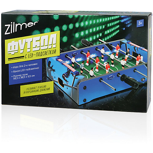 Настольная игра "Футбол", со светом, Zilmer от Zilmer